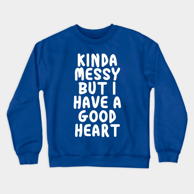 Good Heart Crewneck Sweatshirt by machmigo